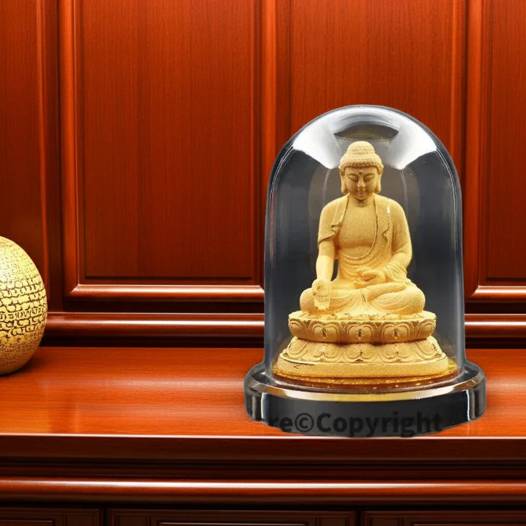 Asia Tenggara Thailand Buddha FENG SHUI HOME SHOP KERETA menyepuh emas berkhasiat patung Buddha Buddha Maha Kuasa