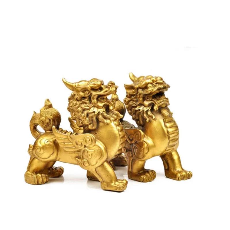 வீட்டு அலங்கார பாகங்கள் Xiupi ஆபரணங்கள் Zhenzhai Zhaocai Fengshui இமிடேஷன் தூய செம்பு Pixiu அலங்காரம் கடை அலுவலக கைவினைப் பரிசுகள்
