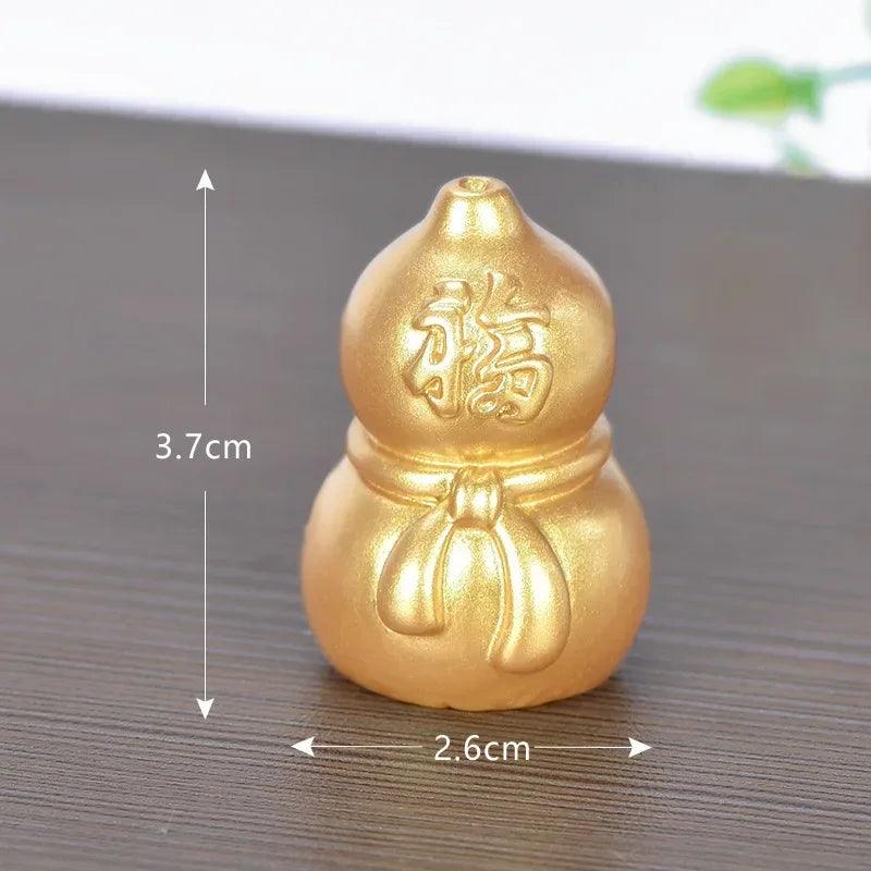 Gold Feng Shui Prosperity Money Tree Ornament for Spring Festival Home Decor