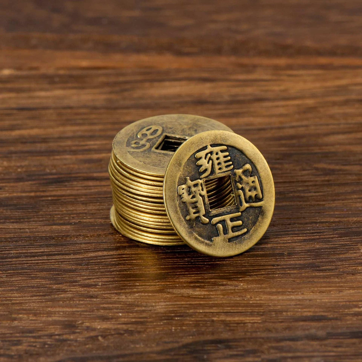 150Pcs Chinese Copper Coins Craft Money Blessing Ancient Antique I Ching Retro Collectible Curio Souvenir Feng Shui Lucky Gift