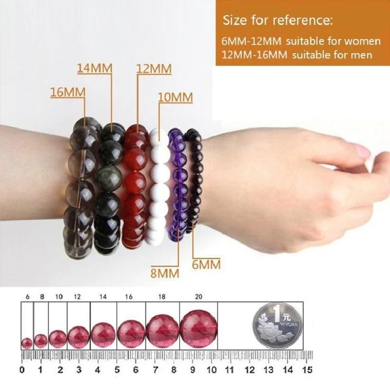 Natural Obsidian Fengshui Pixiu Beaded Bracelet Men Women Black Jades Brave Troops Six-word Mantra Bead Bangle Lucky Amulet Gift