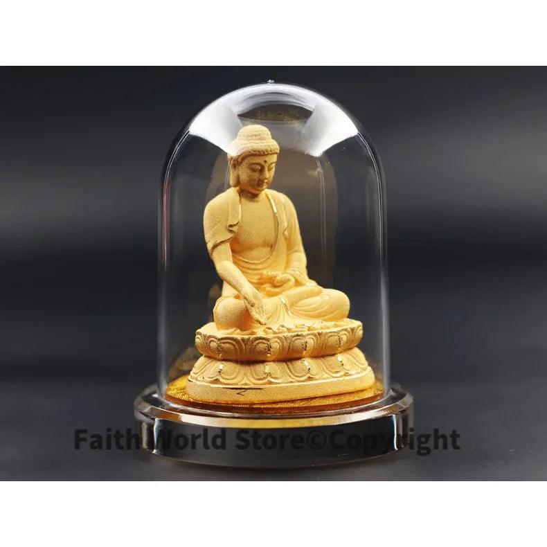 Asia Tenggara Thailand Buddha FENG SHUI HOME SHOP KERETA menyepuh emas berkhasiat patung Buddha Buddha Maha Kuasa