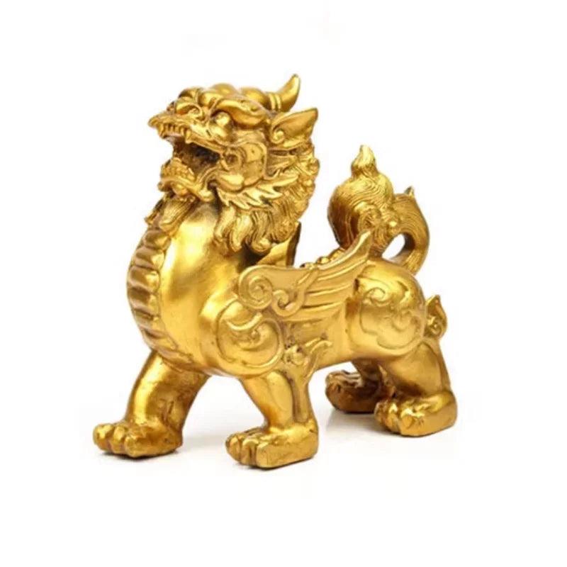 வீட்டு அலங்கார பாகங்கள் Xiupi ஆபரணங்கள் Zhenzhai Zhaocai Fengshui இமிடேஷன் தூய செம்பு Pixiu அலங்காரம் கடை அலுவலக கைவினைப் பரிசுகள்