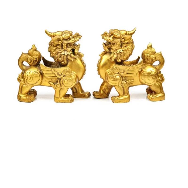 வீட்டு அலங்கார பாகங்கள் Xiupi ஆபரணங்கள் Zhenzhai Zhaocai Fengshui இமிடேஷன் தூய செம்பு Pixiu அலங்காரம் கடை அலுவலக கைவினைப் பரிசுகள்