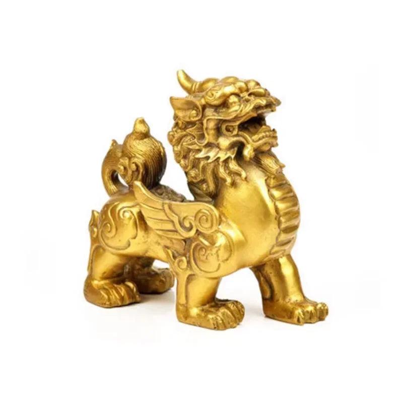 வீட்டு அலங்கார பாகங்கள் Xiupi ஆபரணங்கள் Zhenzhai Zhaocai Fengshui இமிடேஷன் தூய செம்பு Pixiu அலங்காரம் கடை அலுவலக கைவினைப் பரிசுகள்