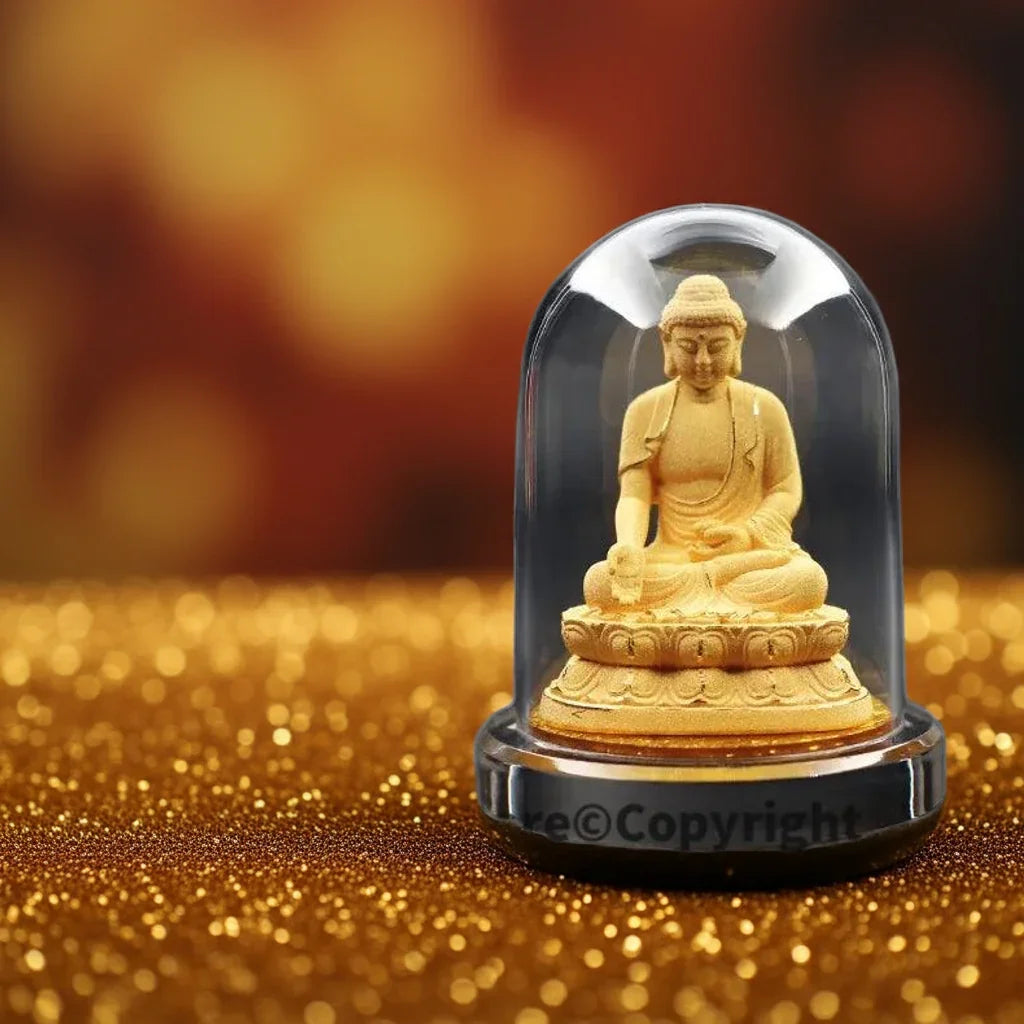 Asia Tenggara Thailand Buddha FENG SHUI HOME SHOP KERETA menyepuh emas berkhasiat patung Buddha Buddha Maha Kuasa