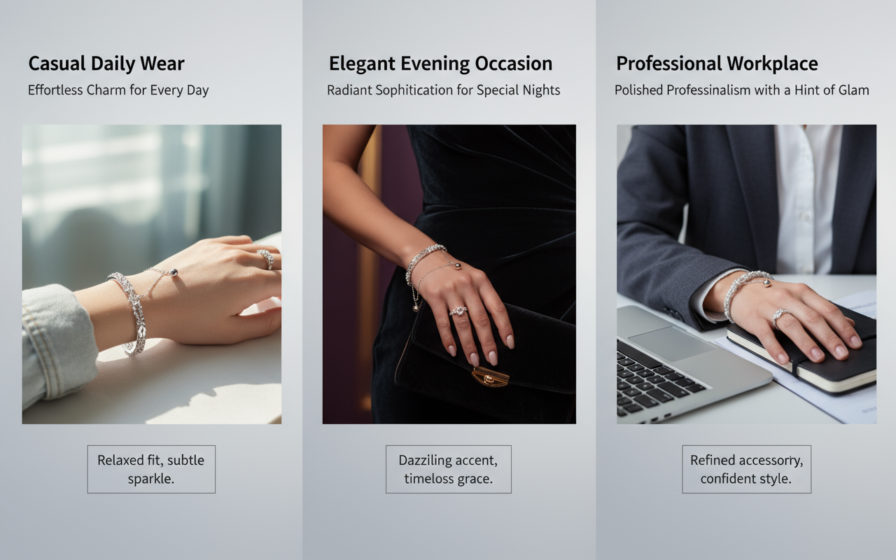 TGCF Hua Cheng & Xie Lian Cosplay Bracelet – Bell Ring Bangle & Adjustable Finger Ring Gift