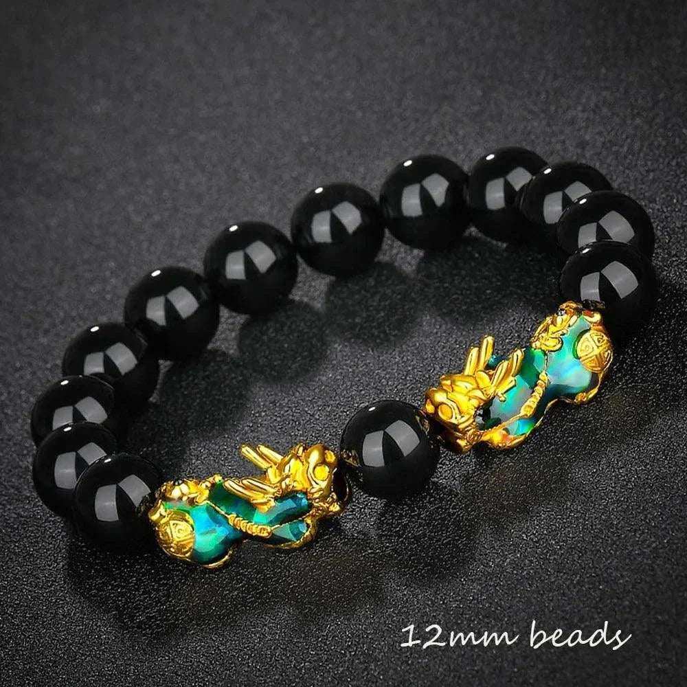 Feng Shui Wealth Obsidian Bracelet I