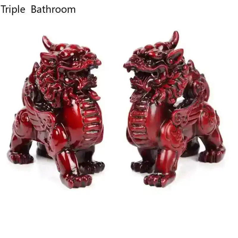 Xiupi Fengshui Decoration Zhenzhai Zhaocai Pixiu Home decoration accessories Resin Craft Gifts Gift for store opening