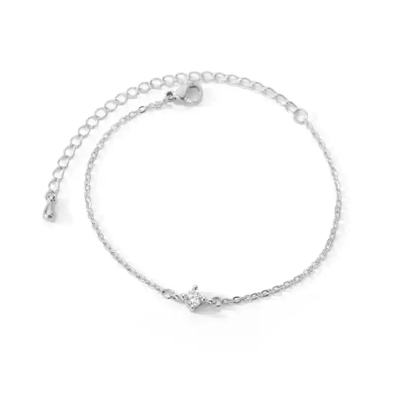 Gold-Plated Crystal Cross Bracelet for Women – Feng Shui Amulet for Protection & Good Luck, Fashion Stainless Steel Religious Jewelry