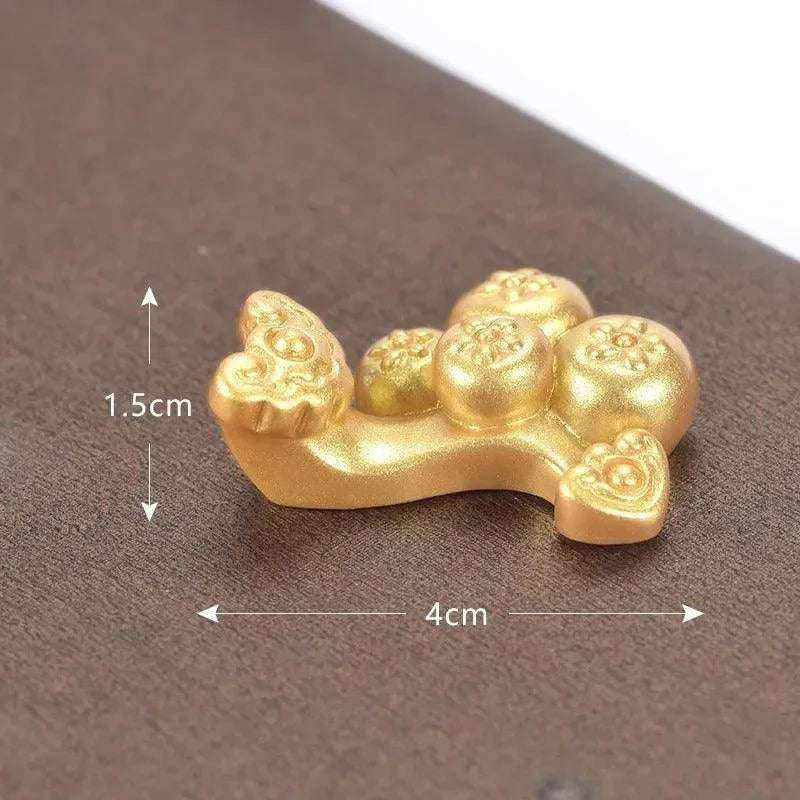 Gold Feng Shui Prosperity Money Tree Ornament for Spring Festival Home Decor 26