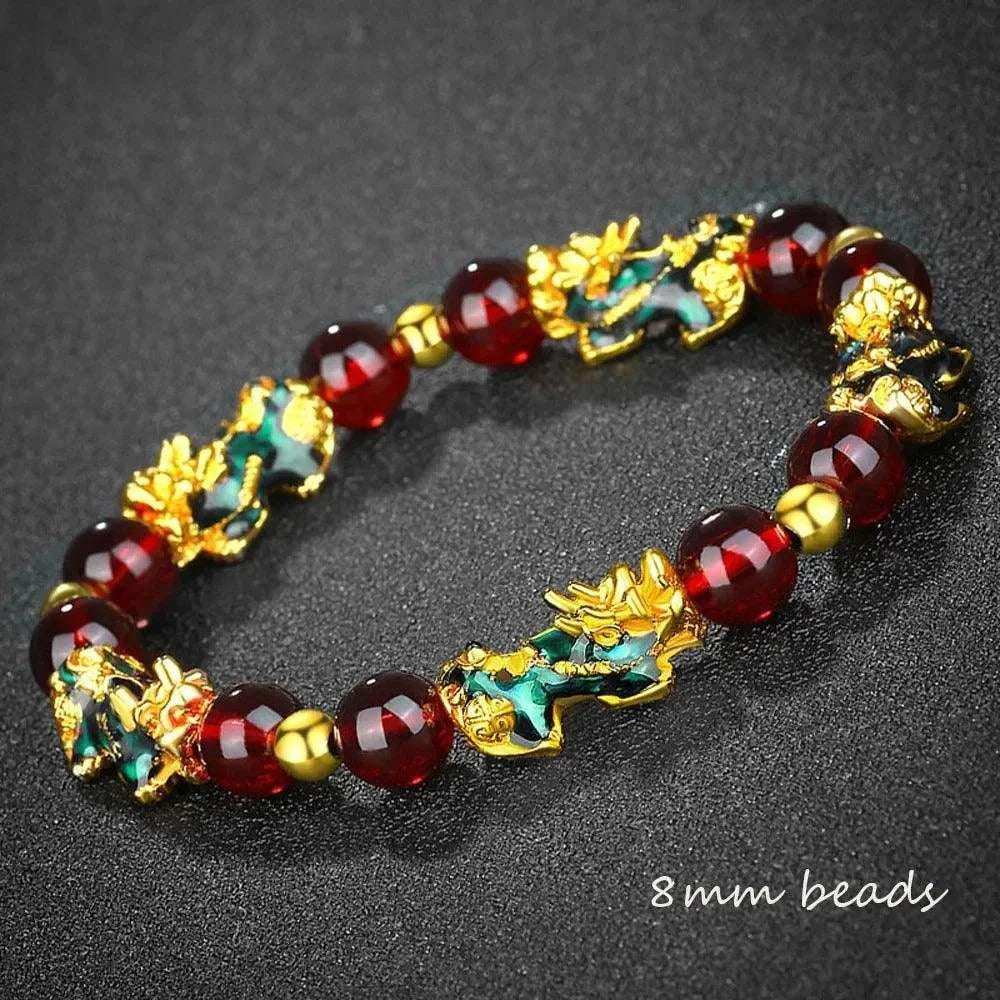 Feng Shui Wealth Obsidian Bracelet F