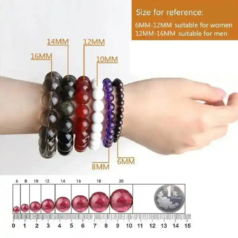 Feng Shui Jewelry Obsidian Pixiu Bracelet Lucky Amulet Gift
