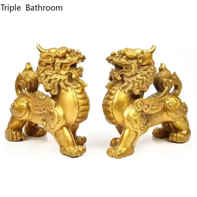 Xiupi Fengshui Decoration Zhenzhai Zhaocai Pixiu Home decoration accessories Resin Craft Gifts Gift for store opening