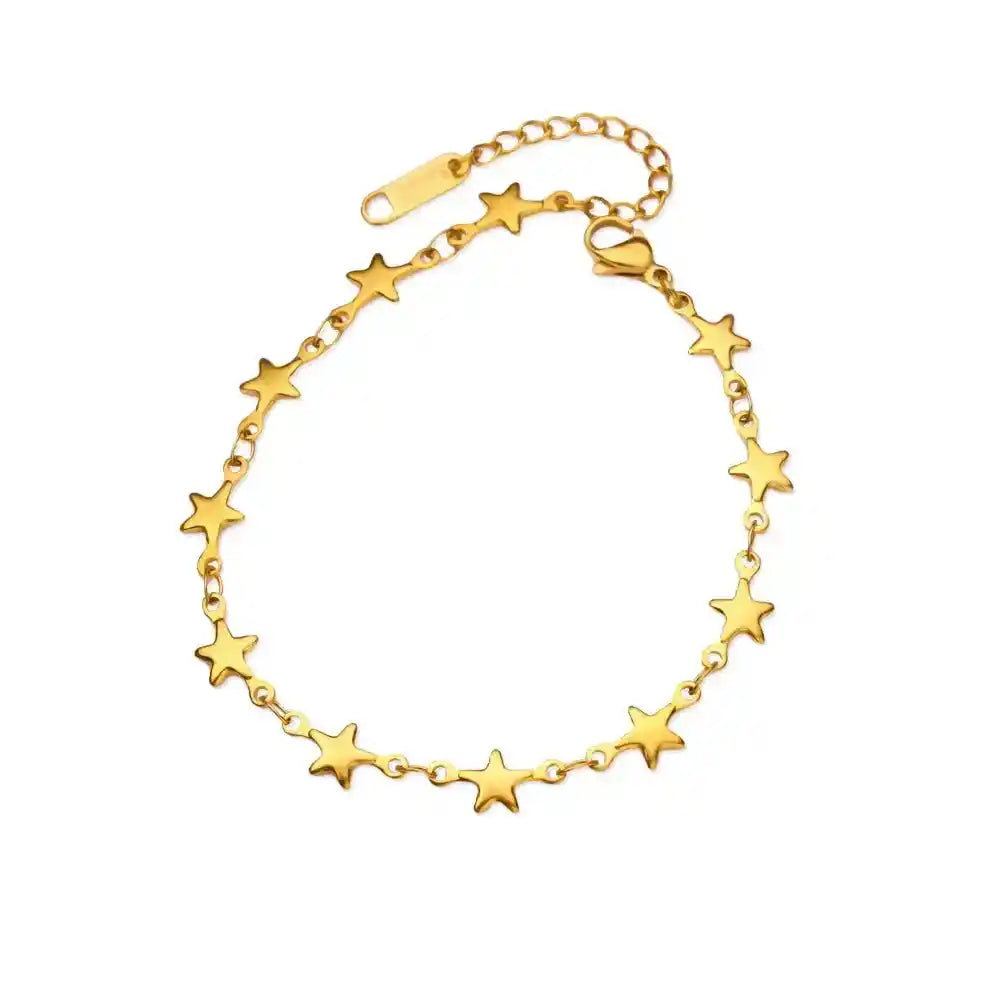 Gold-Plated Crystal Cross Bracelet for Women – Feng Shui Amulet for Protection & Good Luck, Fashion Stainless Steel Religious Jewelry